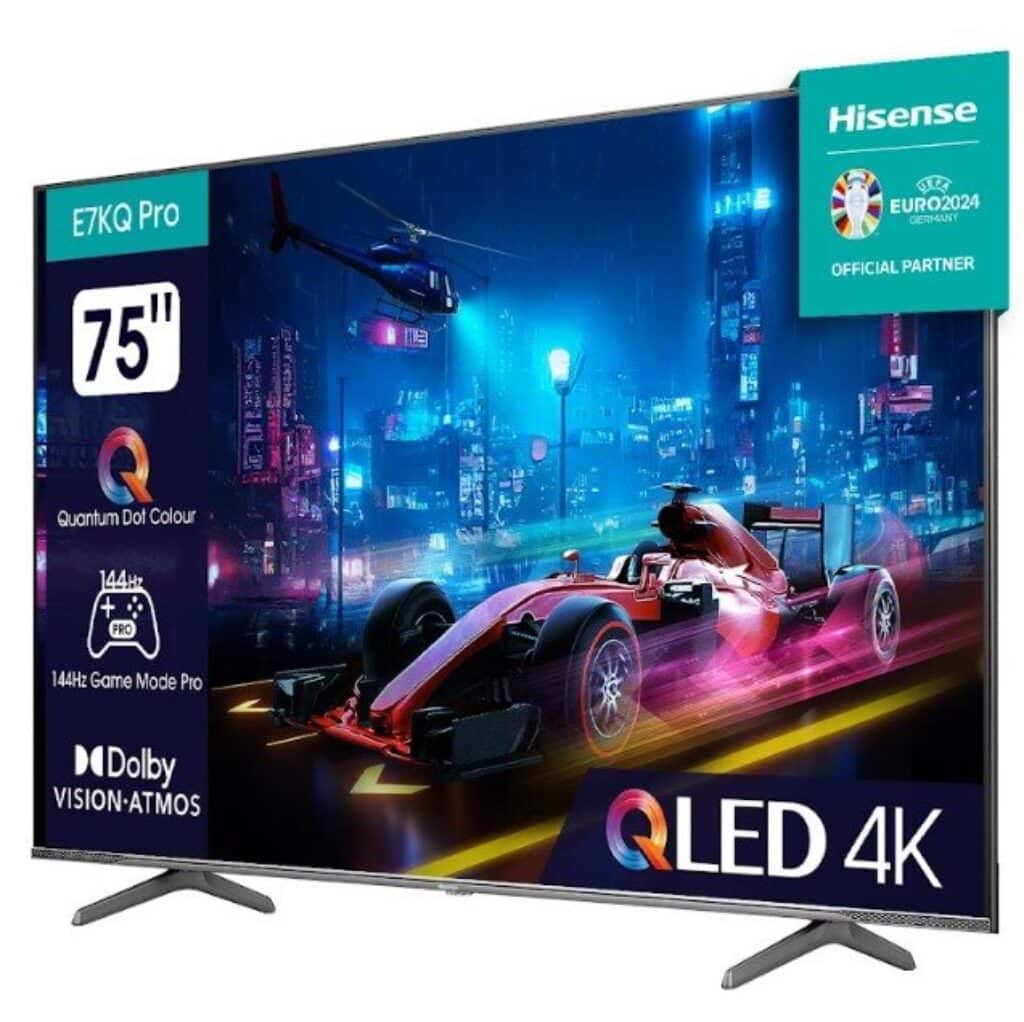 VINABTY Telecomando Sostitutivo Per TV Hisense QLED PRO – Modelli 55/65/75E7KQ – ERF2O36 E Compatibili