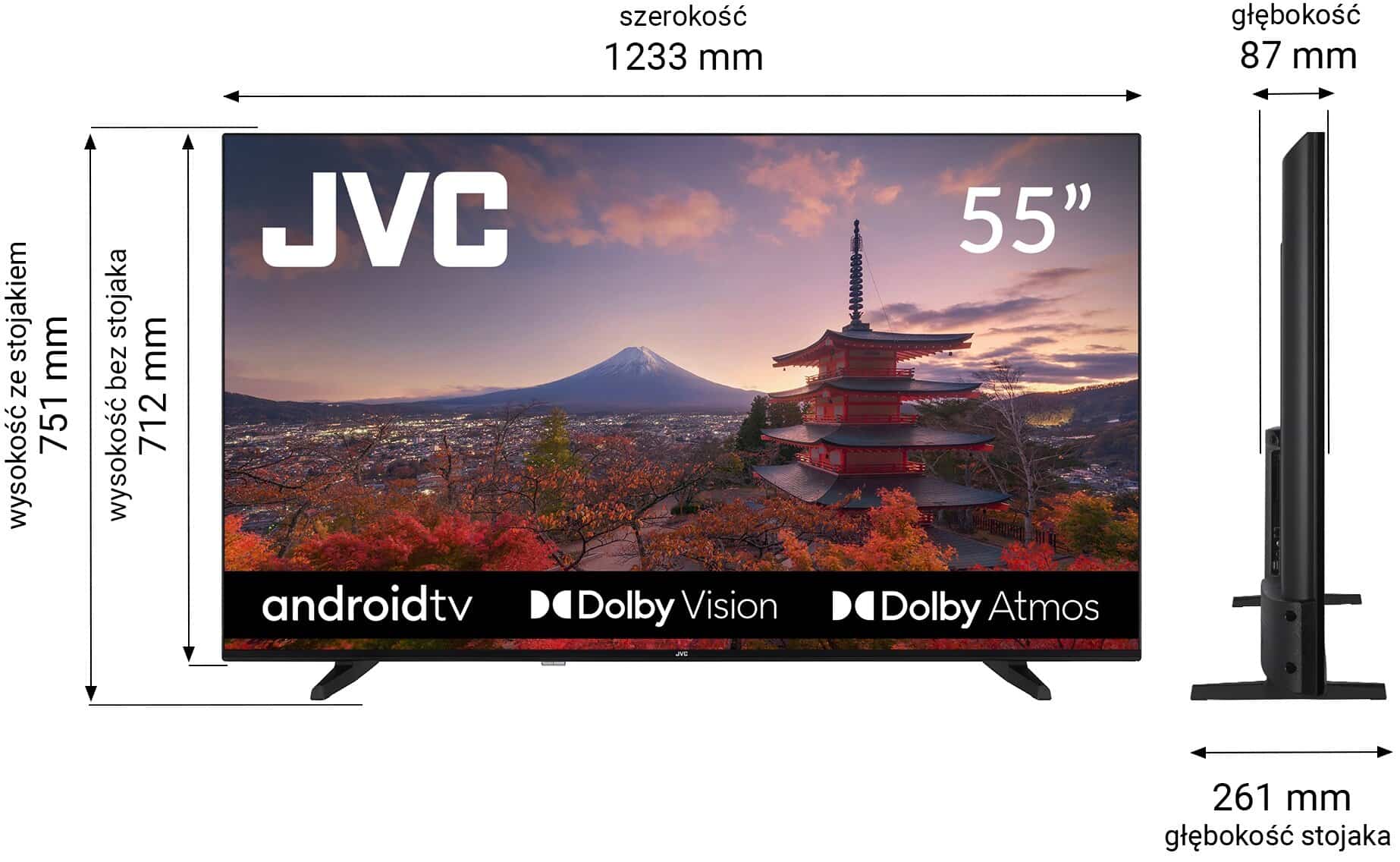 Telewizor JVC LT-55VA3300 - obrazek 2