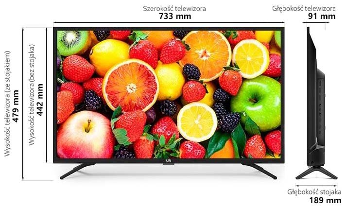 Telewizor LIN 32LHD1510 - obrazek 2