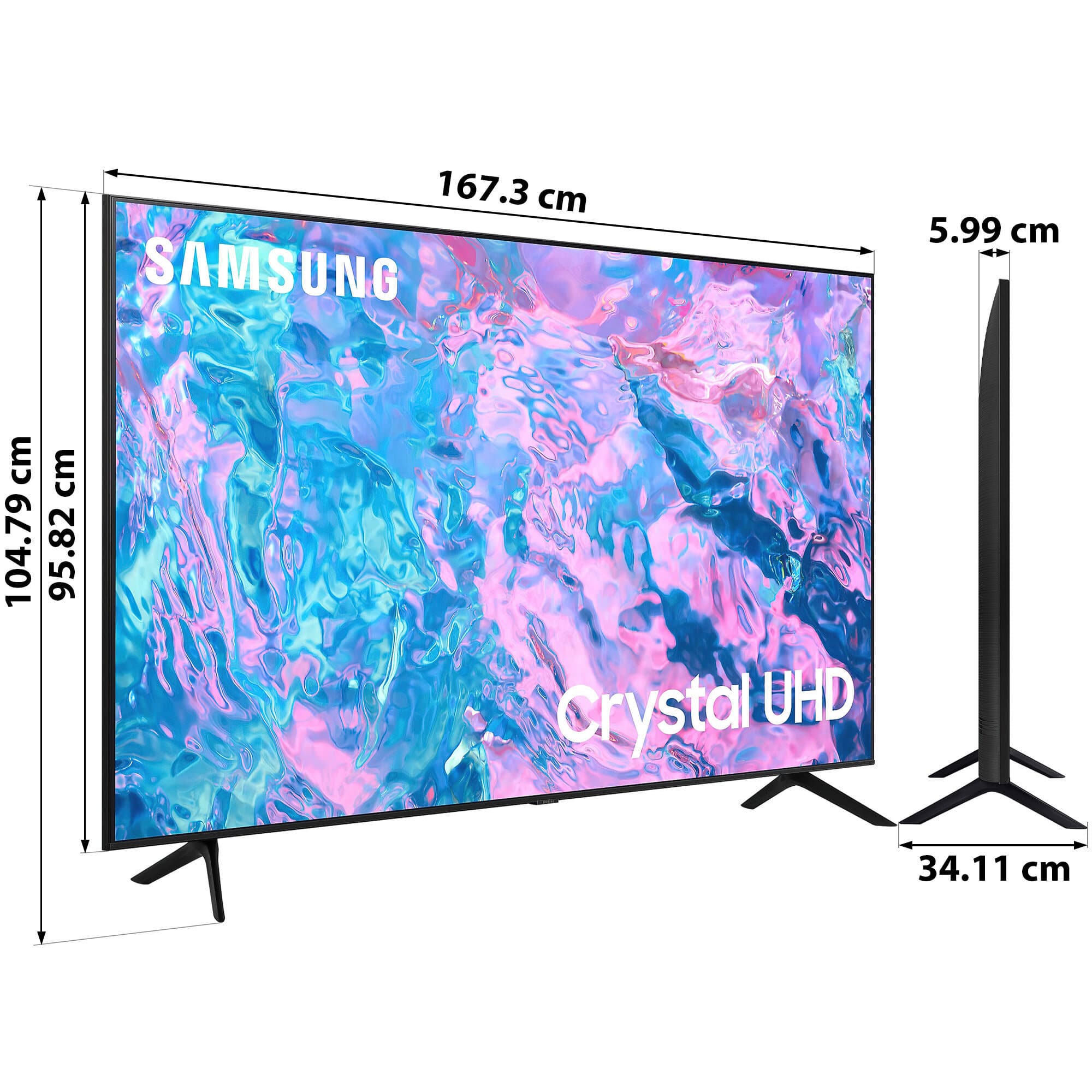 Telewizor SAMSUNG UE75CU7192 - obrazek 2