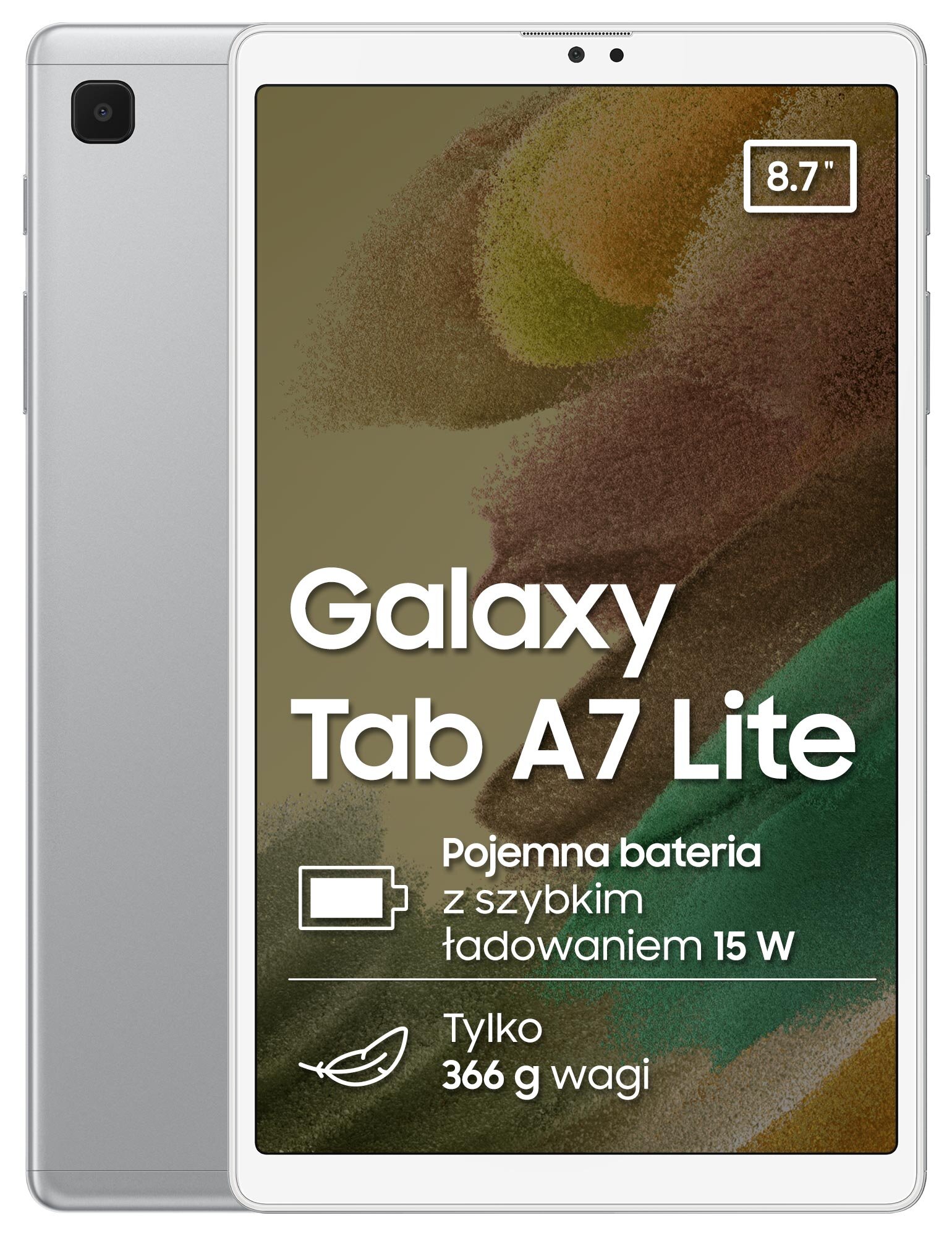 Tablet SAMSUNG Galaxy Tab A7 Lite 8.7'' 3/32 GB Wi-Fi Srebrny