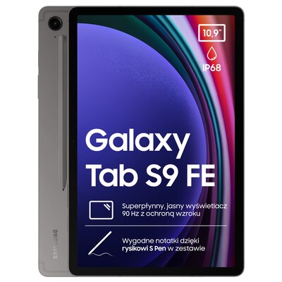 Tablet SAMSUNG Galaxy Tab S9 FE+ 12.4" 8/128 GB Wi-Fi Szary + Rysik S Pen